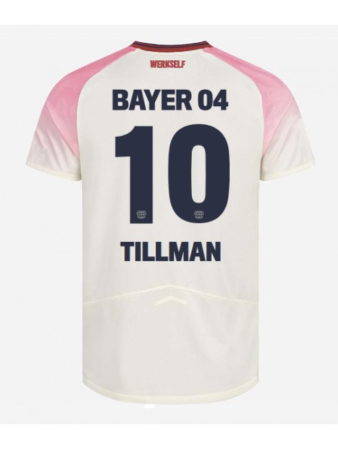 Bayer Leverkusen Malik Tillman #10 Replika Borta Kläder 2025-26 Kortärmad Bayer Leverkusen Malik Tillman #10 Replika Borta Kläder 2025-26 Kortärmad
